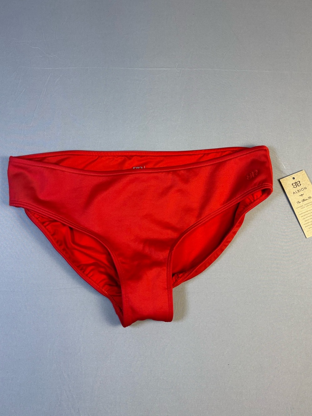 Albion Swim New With Tags Red Crush Bikini Bottom Size Medium